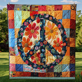 Gesteppte Decke - Groovy Hippie