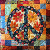 Gesteppte Decke - Groovy Hippie